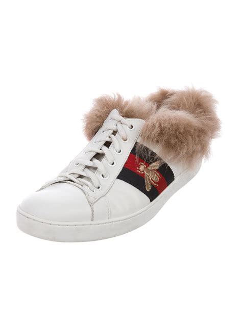 gucci sneakers tropical|gucci fur sneakers women's.